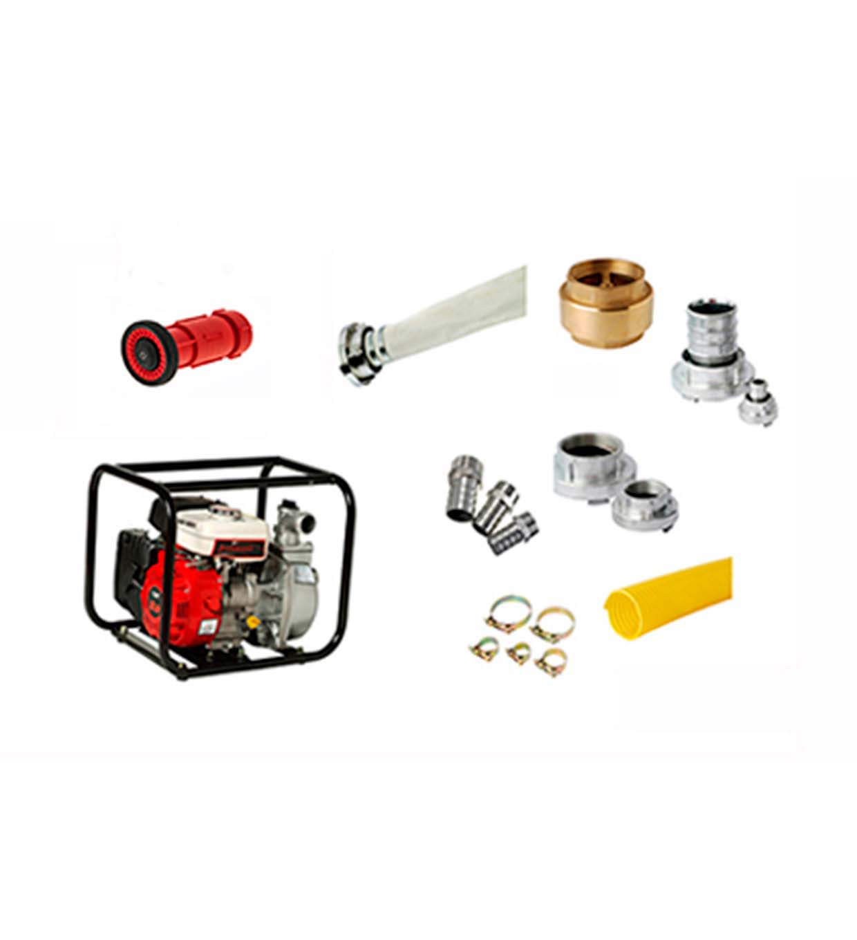 MOTOBOMBA KIT 2 PULGADAS LT20CX-168F - FIREX