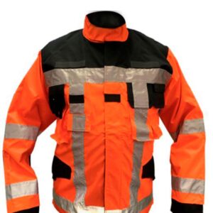 CHAQUETA RESCATE VISIONER - NARANJO FLÚOR - FIREX