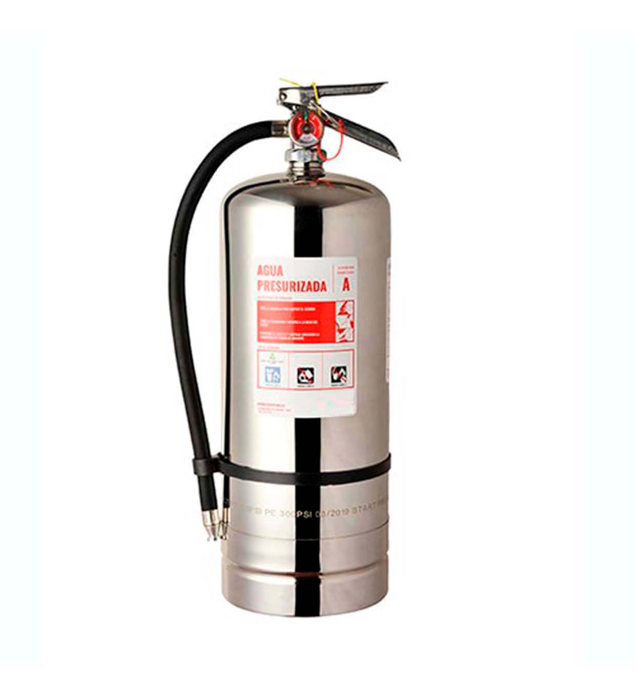 EXTINTOR AGUA PRESURIZADA 6 LT CLASE A - FIREX